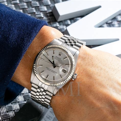 silver rolex black dial|rolex datejust silver dial 36mm.